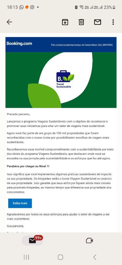 Flat Ideal Trabalho, Sossego E Aconchego! Ipojuca Bagian luar foto